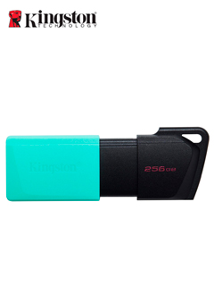 MEMORIA FLASH USB KINGSTON DATATRAVELER EXODIA M,256GB, USB 3.2 GEN 1, AZULPRESE