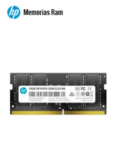 MEMORIA SO-DIMM HP S1 SERIES, 16GB DDR4 3200 MHZ,CL-22, 1.20V, 260-PIN