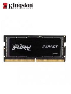 MEMORIA SO-DIMM KINGSTON FURY IMPACT 16GB DDR5-4800MHZ, PC5-38400, CL38, 1.1V, 262-PI