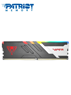 MEMORIA PATRIOT VIPER VENOM RGB DDR5, 16GB DDR5-6000MHZ, PC5-48000, CL30, 1.35V