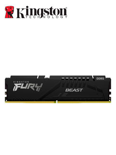 MEMORIA KINGSTON FURY BEAST 16GB, DDR5-5200MHZ, PC5-41600, CL40, 1.25V, 288-PINES, XM