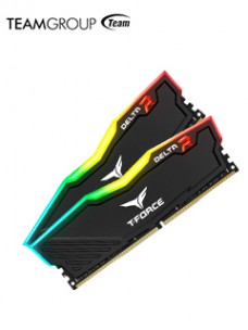 MEMORIA TEAMGROUP T-FORCE DELTA RGB 32GB (2X16GB)DDR4-3600MHZ, CL18, 1.35V, RGB