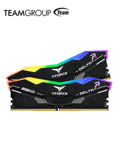 MEMORIA TEAMGROUP T-FORCE DELTA RGB, 48GB (2X24GB) DDR5-7200MHZ, CL34, 1.40V, NEGRO