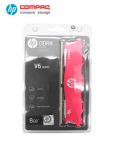 MEMORIA HP V6 SERIES, 8GB, DDR4, 2666 MHZ, PC4-21300, CL-18, 1.35V
