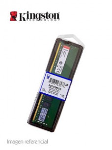 MEMORIA KINGSTON KCP426NS8/8, 8GB, DDR4, 2666 MHZ, PC4-21300, CL19, NON-ECC, 1.2V.