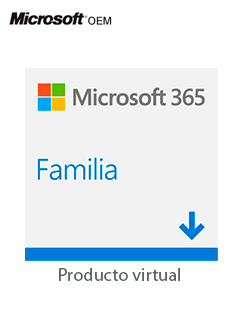 LICENCIAMIENTO VIRTUAL (ESD) MICROSOFT 365 FAMILYLICENCIA DE SUSCRIPCION DE UN A