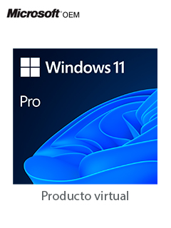 SISTEMA OPERATIVO MICROSOFT WINDOWS PRO 11, 64-BITS ALL LANGUAGES PK LIC ONLINE DWNLD