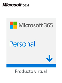 LICENCIAMIENTO VIRTUAL (ESD) MICROSOFT 365 PERSONALLICENCIA DE SUSCRIPCION DE UN