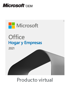 LICENCIAMIENTO VIRTUAL (ESD) MICROSOFT OFFICE HOME AND BUSINESS 2021COMPRA DE PA