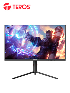 MONITOR FLAT GAMING TEROS TE-2472G, 24.5, 260HZ,1920X1080, FULL HD, HDMI / DP/PIVOT