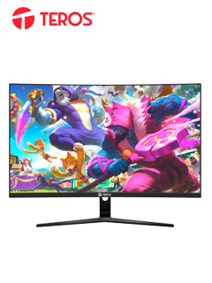 MONITOR CURVO TEROS TE-2731S, 27 VA, 100HZ, 1920X1080, FULL HD, HDMI, VGA, VESA, FRE