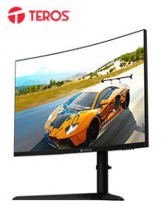 MONITOR CURVO TEROS TE-3216G, 31.5 VA, 180HZ, 2560X1440, FULL HD, HDMI,DP, PIVOT