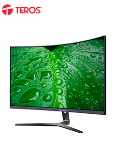 MONITOR CURVO TEROS TE-3250S, 31.5 75HZ, VA, 2560X1440 QHD, HDMI/DISPLAYPORT, FREESY