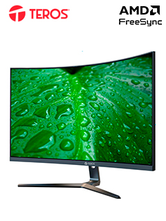 MONITOR CURVO TEROS TE-3251S, 31.5 2K QHD VA, 75HZ, 1 MS, HDMI, DP, USBEXPERIME