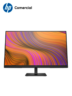 MONITOR HP P24H G5, 23.8 FHD (1920 X 1080 A 75HZ) IPS, HDMI / VGA / DP, COLOR NEGRO.