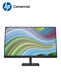 MONITOR HP P24 G5, 23.8 FHD (1920 X 1080 A 75HZ)IPS, HDMI / VGA / DP, COLOR NEGRO.