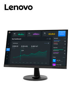 MONITOR LENOVO C24-40, 23.8 WLED VA, ANTI-GLARE,75HZ, 1 X HDMI, 1 X VGA.RATIO D