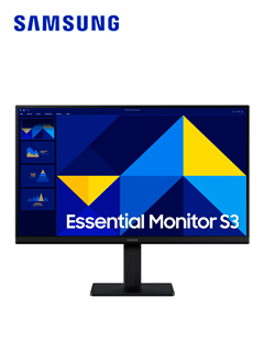 MONITOR PLANO SAMSUNG ESSENTIAL MONITOR S3, 22 FHD IPS, 100HZ, HDMI, VGADESCUBR