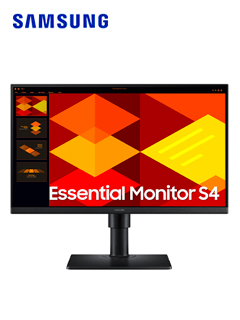 MONITOR PLANO SAMSUNG ESSENTIAL MONITOR S4, 22 FHD IPS, 100HZ, HDMI, DPEL MONIT