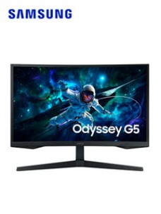 MONITOR SAMSUNG ODYSSEY G5 27 QHD (2560 X 1440),1 X HDMI 2.0, 1 X DP 1.2, 1 X AUDÍFO