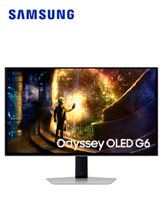 MONITOR PLANO GAMING SAMSUNG ODYSSEY OLED G6, 27QHD, 240HZ, HDMI, DPEXPERIMENTA