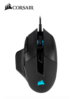 MOUSE CORSAIR PERSONALIZABLE PARA JUEGOS FPS/MOBANIGHTSWORD RGBEL MOUSE DE JUEGO