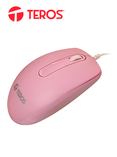 MOUSE ÓPTICO TEROS TE-1221S, 1000DPI, , USB, 3 BOTONES,