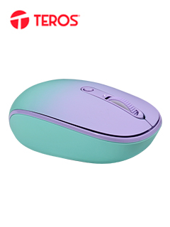 MOUSE ÓPTICO INALÁMBRICO TEROS TE-1224S, 1000 DPI, RECEPTOR USB, 4 BOTONESDESCUB