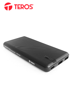 POWERBANK TEROS, TE-7053S, 10000MAH, PD20WCAPACIDAD 10000MAH, 3.7V, 37WH, PÓLIME