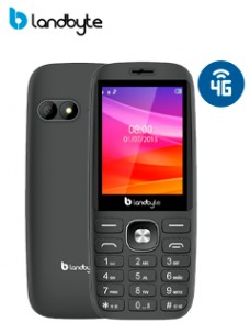 TELÉFONO CELULAR BÁSICO 4G LANDBYTE LT1418, 2.8,DUAL SIM, RADIO FM, DESBLOQUEADO.