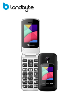 TELÃ©FONO CELULAR FLIP 4G LANDBYTE LT1448, 1.77, DUAL SIM, RADIO FM, DESBLOQUEADO.