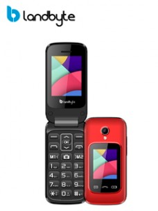 TELÉFONO CELULAR FLIP 4G LANDBYTE LT1448, 1.77, DUAL SIM, RADIO FM, DESBLOQUEADO.