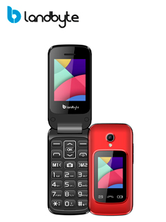 TELÉFONO CELULAR FLIP 4G LANDBYTE LT1448, 1.77, DUAL SIM, RADIO FM, DESBLOQUEADO.