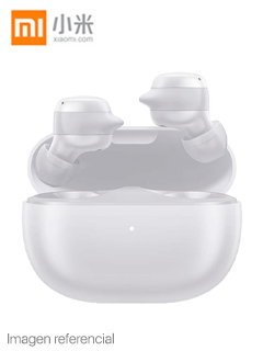 AUDÍFONOS IN-EAR INALÁMBRICOS XIAOMI REDMI BUDS 3, COLOR BLANCO/CON MICROFONO INCORPO