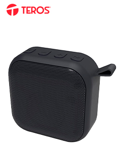 PARLANTE TEROS TE-6032N, BLUETOOTH, 5W, 400MAH, NEGRO