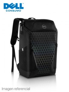 MOCHILA DELL GAMING 17, PARA NOTEBOOKS DE HASTA 17, NEGRO CON PANEL FRONTAL REFLECTI