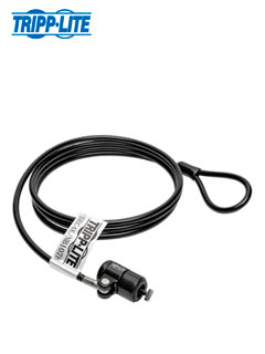 CABLE DE SEGURIDAD CON LLAVE PARA LAPTOP TRIPP-LITE SEC4K, 1.22 M, NEGRO.CABLE A