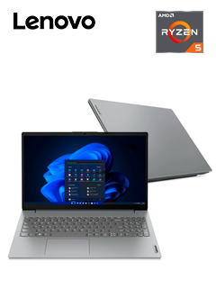 NOTEBOOK LENOVO V15 G4 AMN, 15.6 FHD TN, AMD RYZEN 5 7520U 2.8/4.3GHZ, 16GB LPDDR5-4