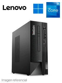 COMPUTADORA LENOVO THINKCENTRE NEO 50S CORE I7-12700 12C, 1.60/4.90 GHZ 16GB DDR4-320