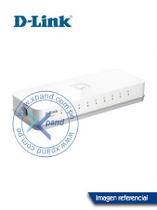 SWITCH D-LINK DES-1008C, 8 RJ-45 10/100 MBPS, AUTO MDI/MDI-X, PRESENTACIÃ³N EN CAJA.