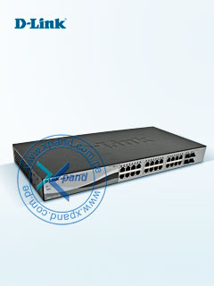 SWITCH D-LINK DGS-1210-28 SMART WEB SWITCH, 24 PUERTOS 10/100/1000, 4 PUERTOS GIGABIT