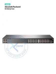 SWITCH HPE ARUBA 2930F, 24 RJ-45 GBE, 4 SFP+ 1/10GBE.CAPACIDAD SWITCHING 128 GBP