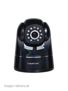 CÁMARA IP INALÁMBRICA MUSTECH H807P, INDOOR, CMOS, DIA/NOCHE, 720P, H.264.LENTE 