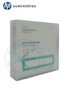 TAPE BACKUP HPE STOREEVER LTO-7 ULTRIUM, 15TB (COMPRESION 2.5:1), SAS 6 GBPS.CAP