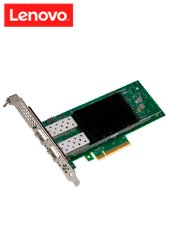 TARJETA DE RED ETHERNET PCIE LENOVO THINKSYSTEM INTEL E810-DA2 10/25GBE SFP28, (2-POR