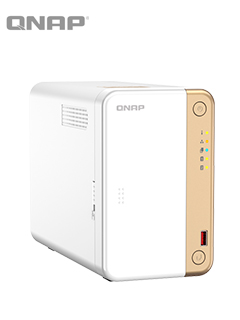 SERVIDOR NAS QNAP TS-262-4G, CELERON N4505 2C / 2.9GHZ, 4GB RAM, BAHIAS: 2 X 3.5 SAT