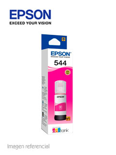 BOTELLA DE TINTA EPSON T544320-AL, COLOR MAGENTA,CONTENIDO 65ML.PARA IMPRESORAS 