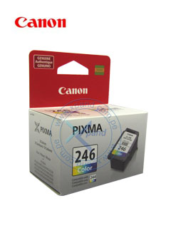 CARTUCHO DE TINTA CANON CL-246, TRI-COLOR, FINE TECHNOLOGY, 180 PAGINAS.COMPATIB