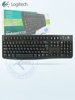 TECLADO LOGITECH K120, USB, ESPAÑOL, SILENCIOSO. PRODUCTO EN CAJA, FUNCIONALIDAD ESTA