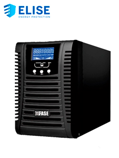 UPS ELISE FASE ONLINE SERIE ZEN 1000VA / 900W / 4TOMAS DE SALIDA NEMA 5-15 / RS232 / 